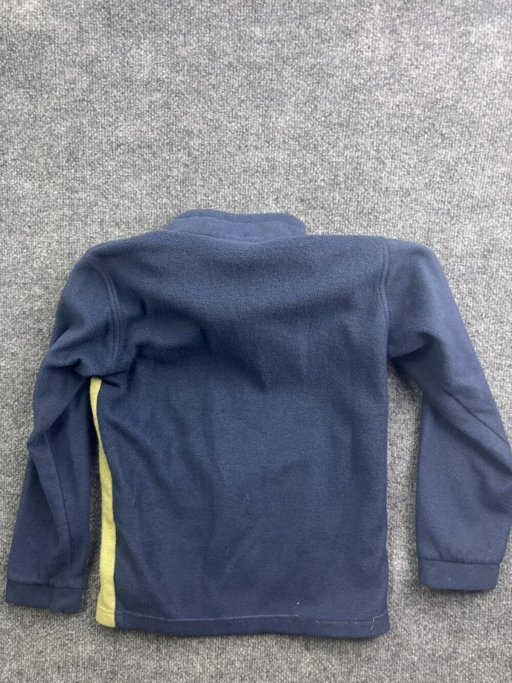 Columbia Jacket Youth Medium 10/12 Blue Green Fleece Full‎ Zip Pockets Warm